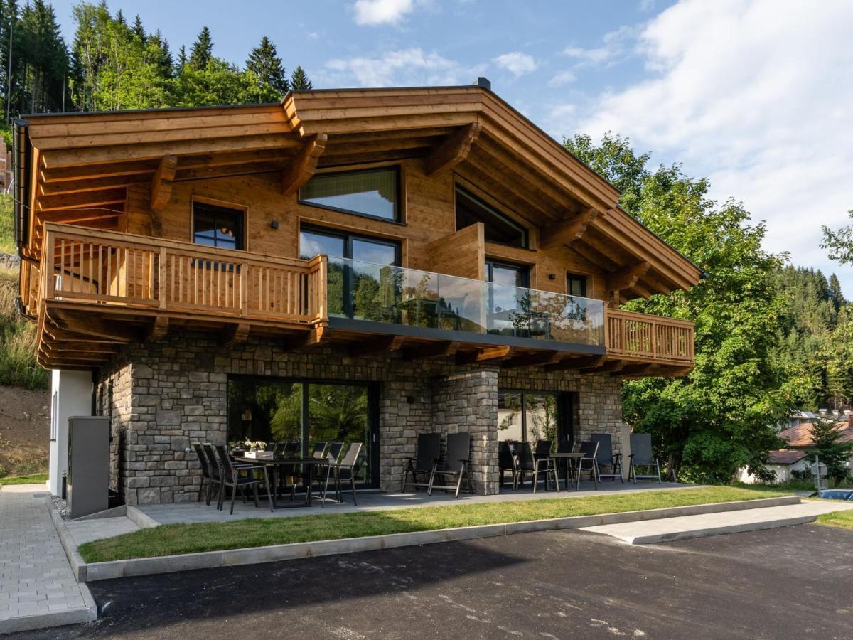 Semi Detached Chalet In M Hlbach With Sauna Mühlbach am Hochkönig المظهر الخارجي الصورة